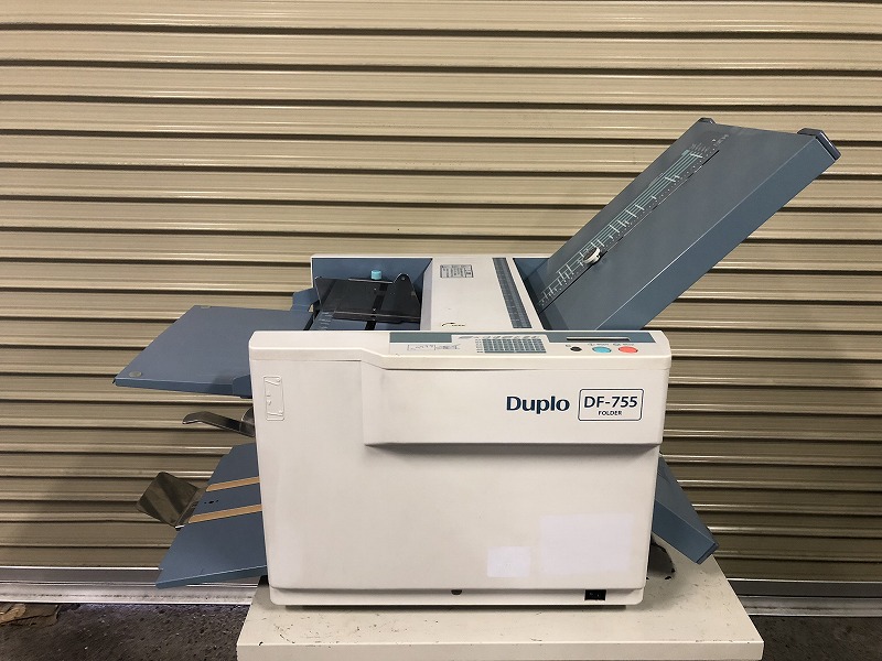 紙折機 Duplo(デュプロ) DF-755｜事務機器｜中古事務機器｜アップドラフト