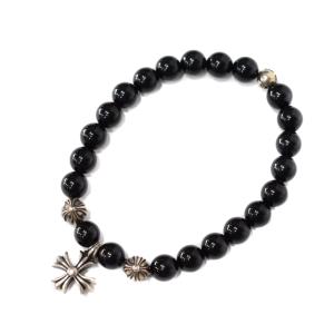 Chrome Hearts 8MM マットオニキス ブレスレット クロムハーツ