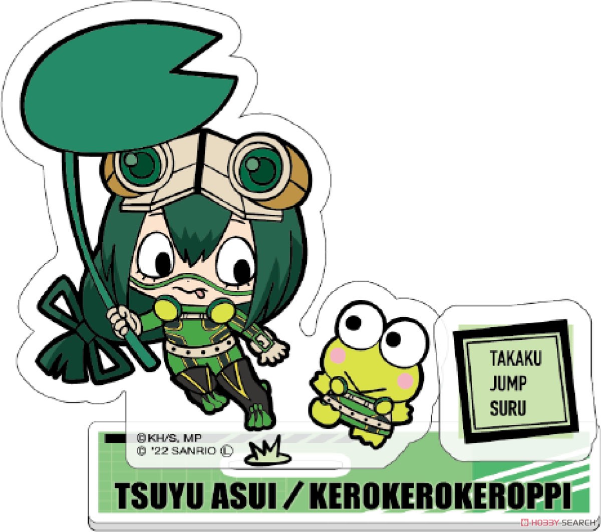 My Hero Academia x Sanrio Characters Acrylic Stand A Tsuyu & Kero