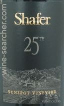 1991 Shafer Vineyards Hillside Select Cabernet Sauvignon, Stags