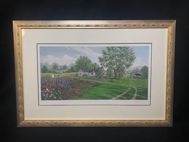 Carol Collette キャロル・コレット 銅版画 『Summer Story 初夏の薫り