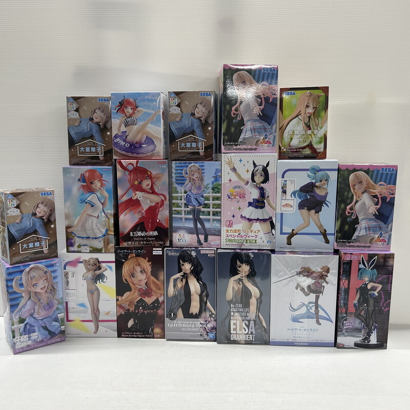 美少女プライズフィギュアまとめ売り未開封品