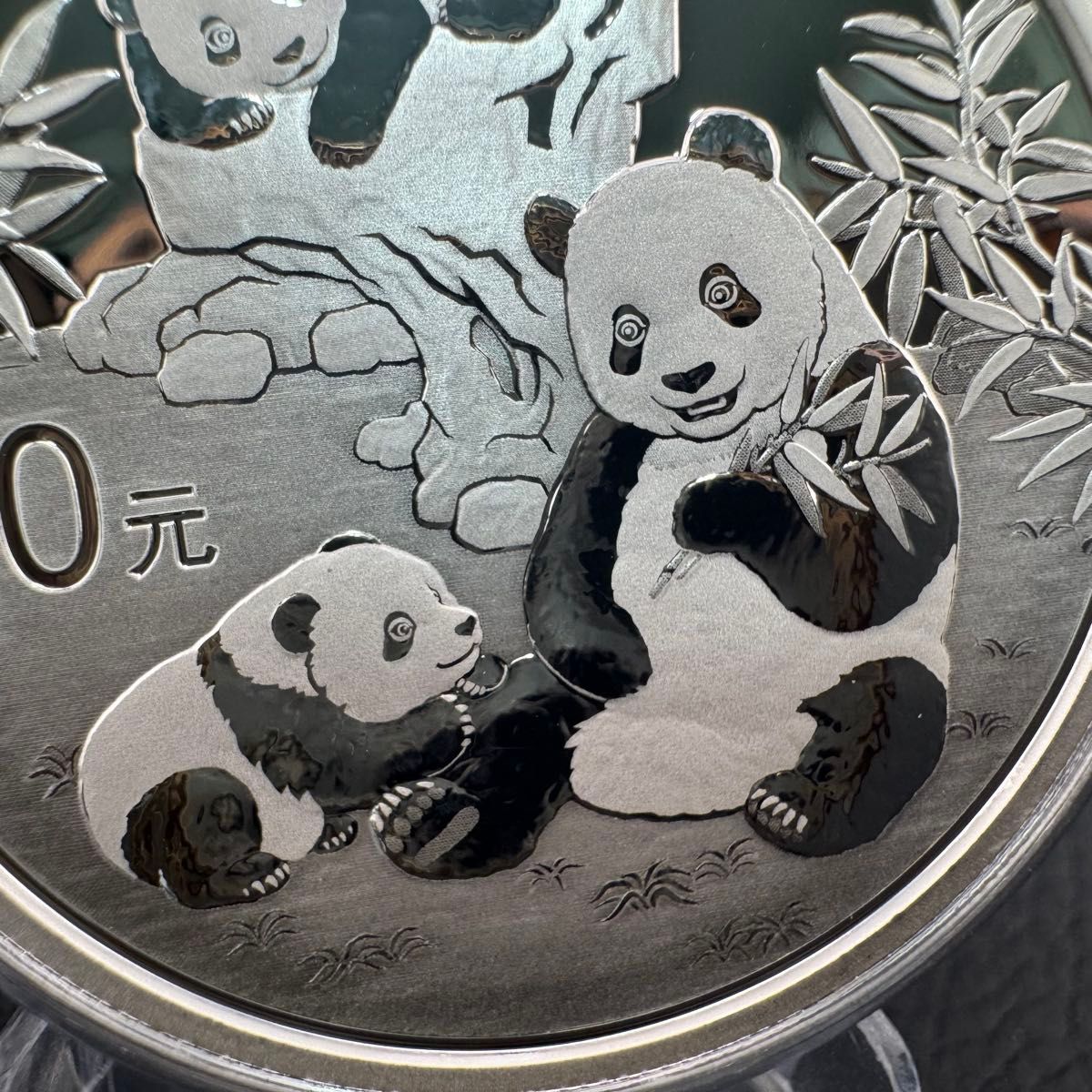 中国 パンダ 銀貨 2025年最新 純銀 コインカプセル付き｜Yahoo!フリマ