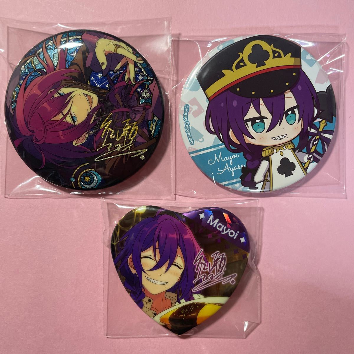 最終値下げ】あんスタ 中国 時光 流砂 缶バッジ 礼瀬マヨイ 最終値下げ