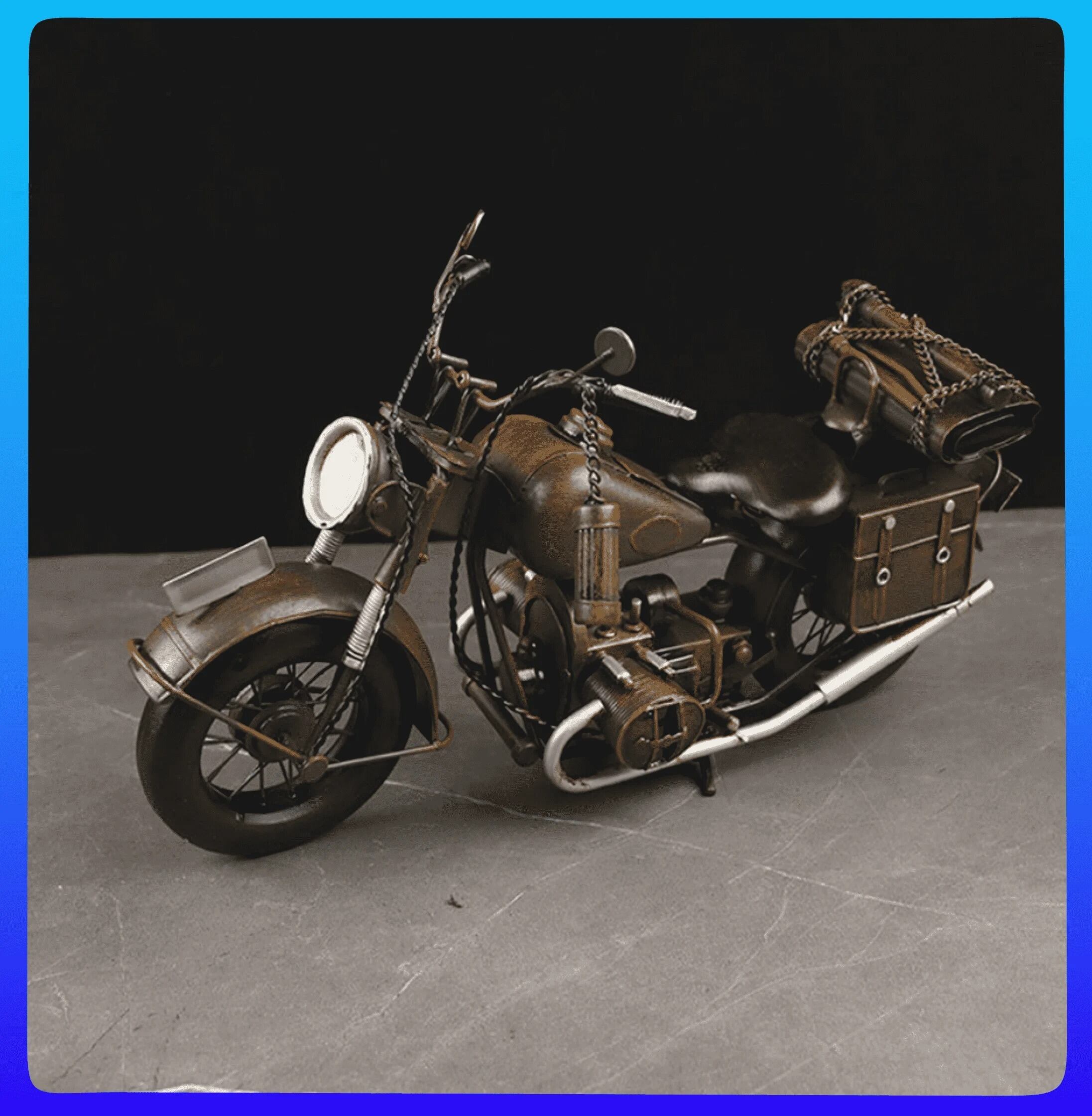 特大 メタル ブリキ 玩具 おもちゃ バイク Bike オートバイ Motorcycle