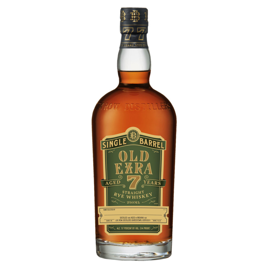 Old Ezra ABC Hand Selected Private Barrel 7 Year Straight Rye Whiskey