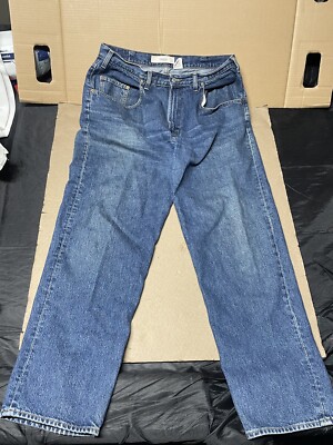 Vintage GAP Jeans Mens 38x33 baggy fit Blue Medium wash denim Y2K