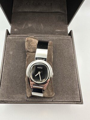 GUCCIグッチ‼️ステンレスブレスタイプ 6700Lサファイアクリスタル