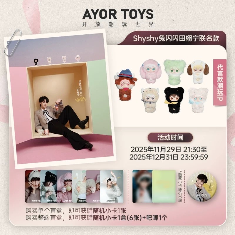 田栩寧 公式Ayor toysコラボグッズ 特典トレカ 10枚 田栩寧 公式Ayor