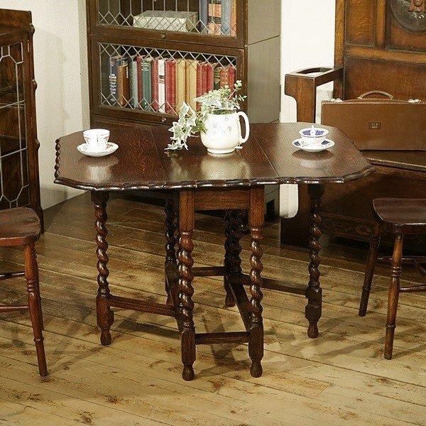 イギリス アンティーク 家具 オケージョナルテーブル 1930年頃 724A