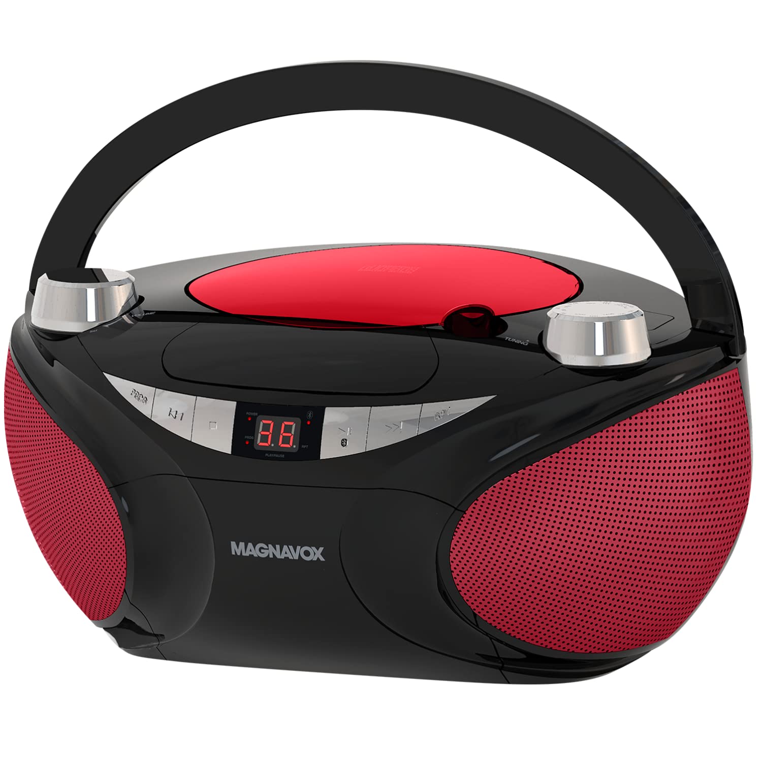 Amazon.com: Magnavox MD6949 Portable Top Loading CD Boombox with