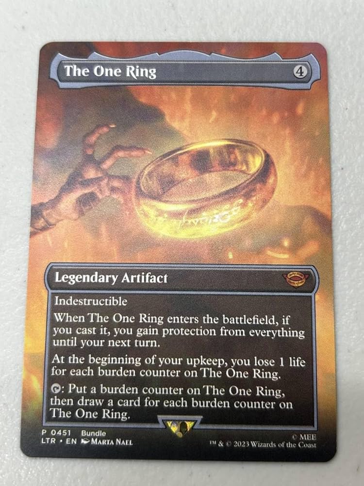 一つの指輪 / The One Ring 英語 MTG 一つの指輪 英語版 foil 一つの