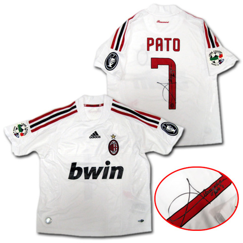 ACミラン 直筆サイン入りユニフォーム ＜ OKAフットボール