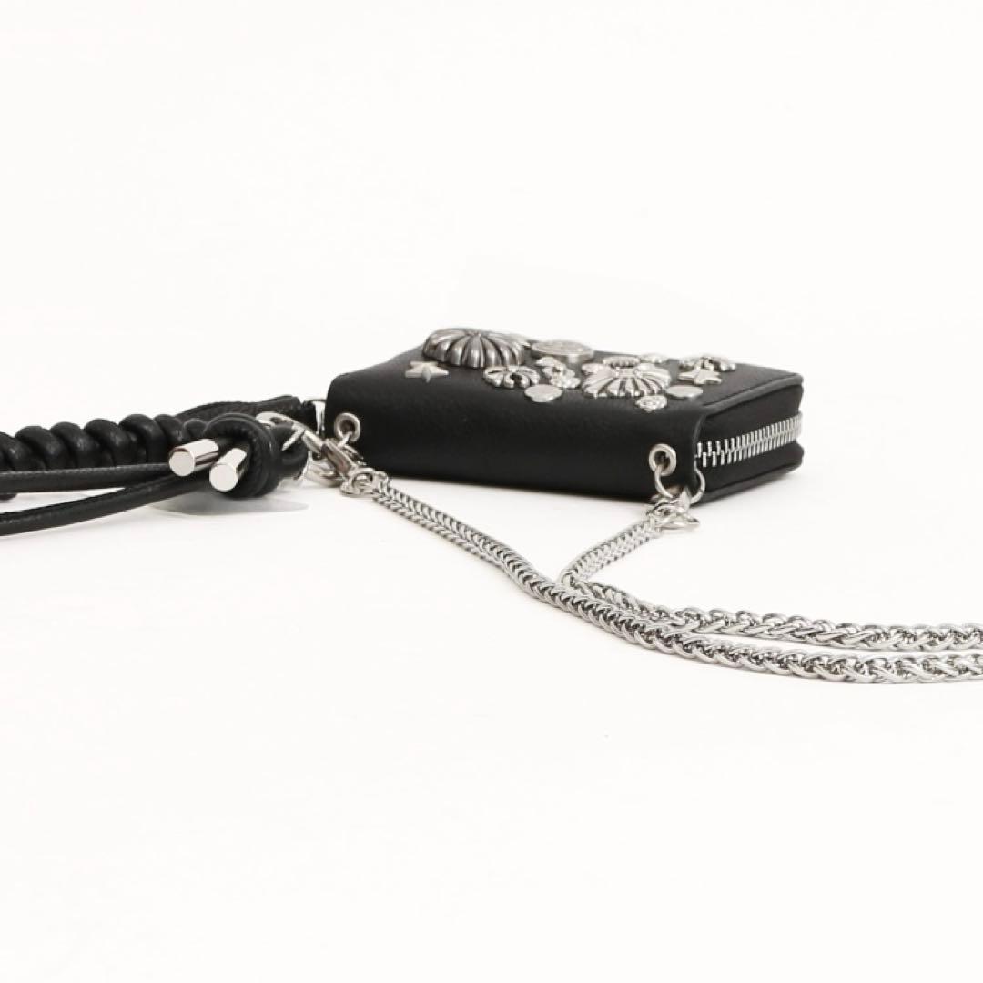 ペルケ perche / マルチスタッズジャバラチャームウォレットショルダー