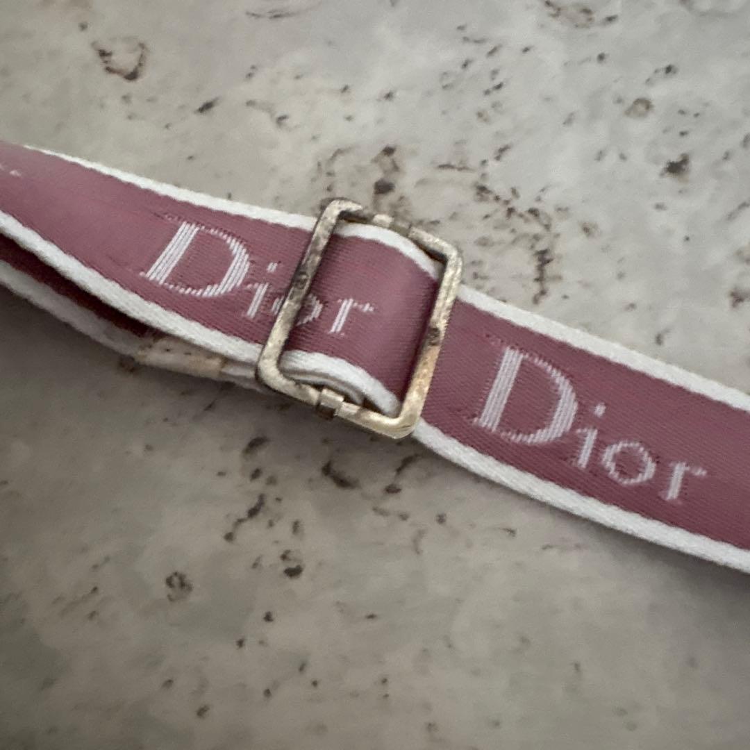 Dior フラワー装飾 ショルダーバッグ