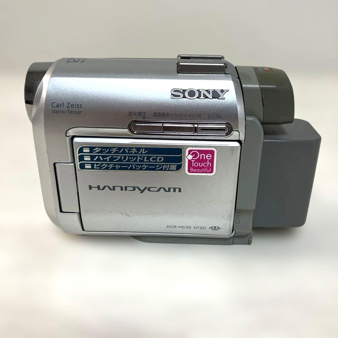 撮影再生OK ☆ DCR-HC30 SONY MiniDVビデオカメラ 221 撮影再生OK ☆ DCR-