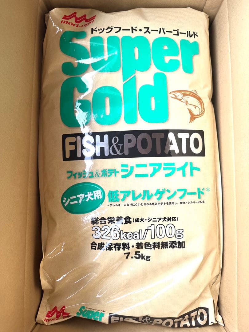 森乳サンワールド　ドッグフード　フィッシュ＆ポテト　シニアライト　7.5 kg フィッシュ&ポテト | 株式会社森乳サンワールド | 森永乳業グループ