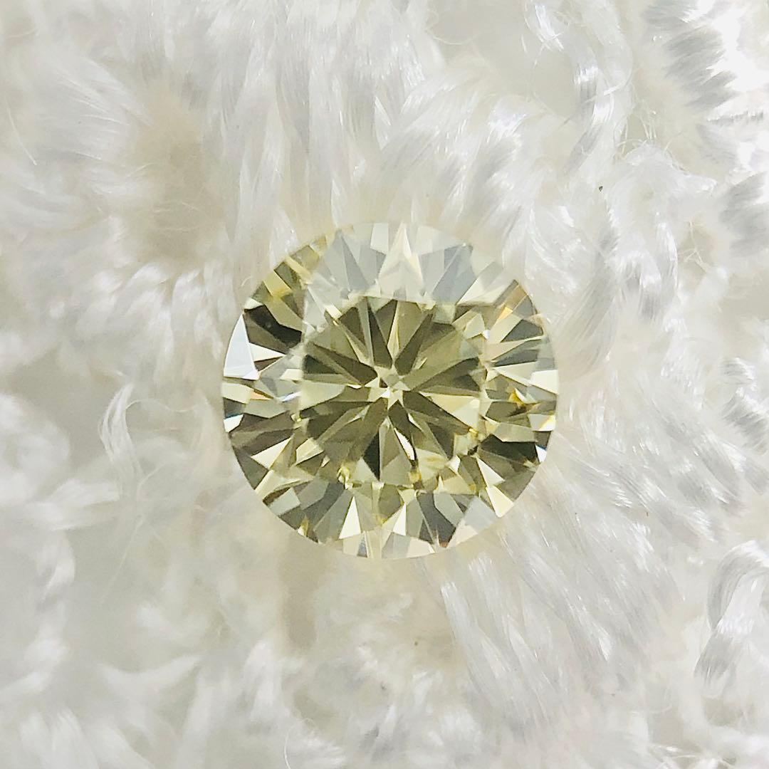 0.207ct Light Yellow SI-1 GD イエローダイヤルース
