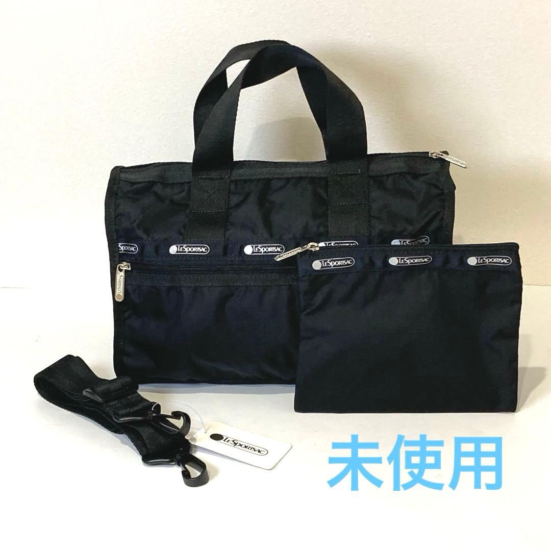 タグ付き レスポートサック ミニボストンバッグ ショルダーバッグ