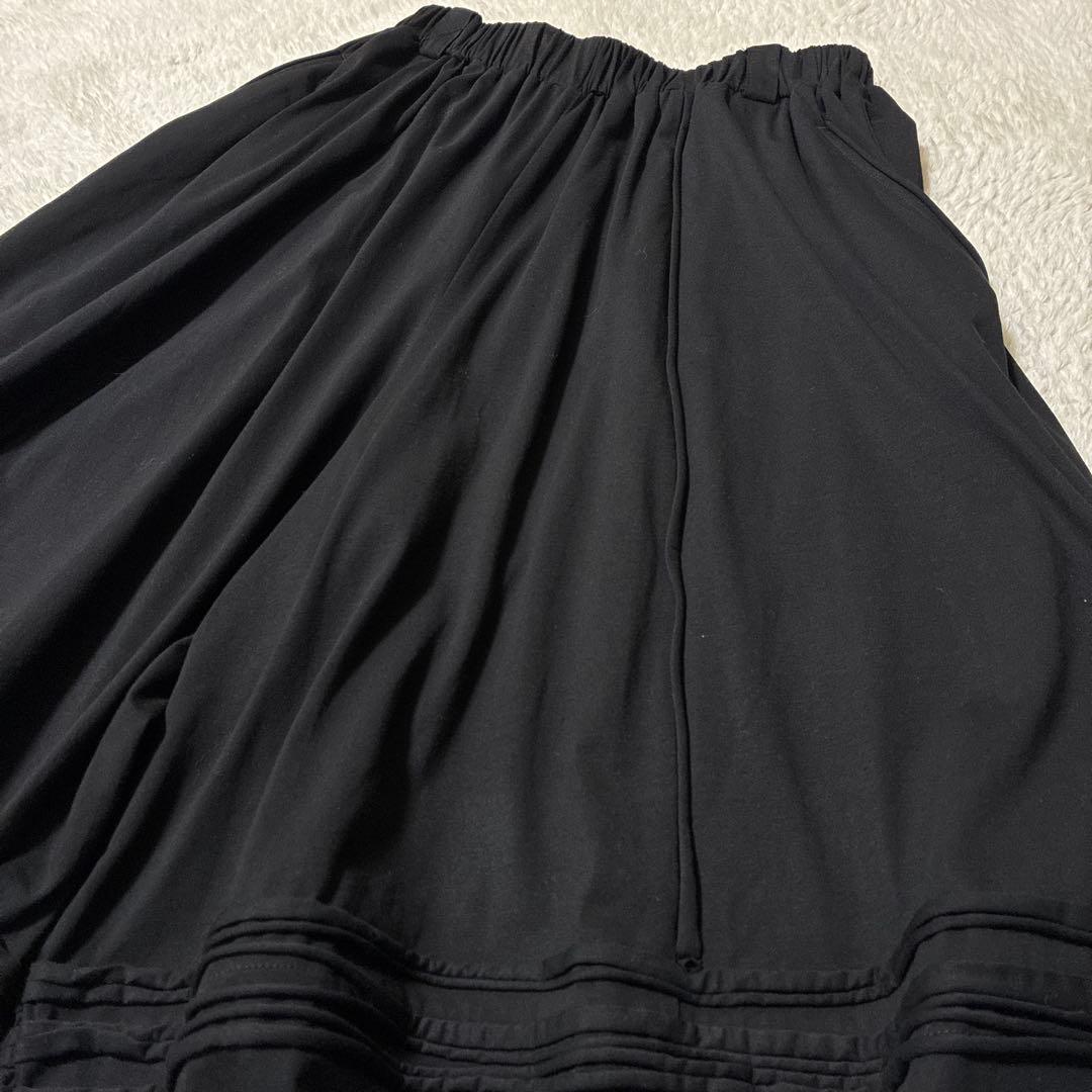 【美品】MOYURU 萌　バルーンパンツ　センソユニコ　ブラック　ゆったり